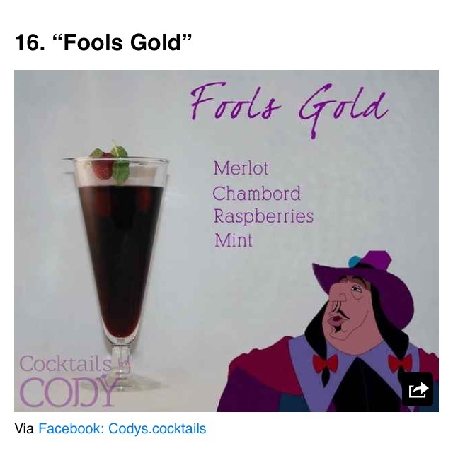 Disney Inspired Cocktails Pt.2