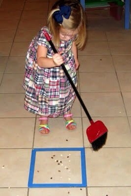 13. Put your kids to work by turning chores into a fun game.
