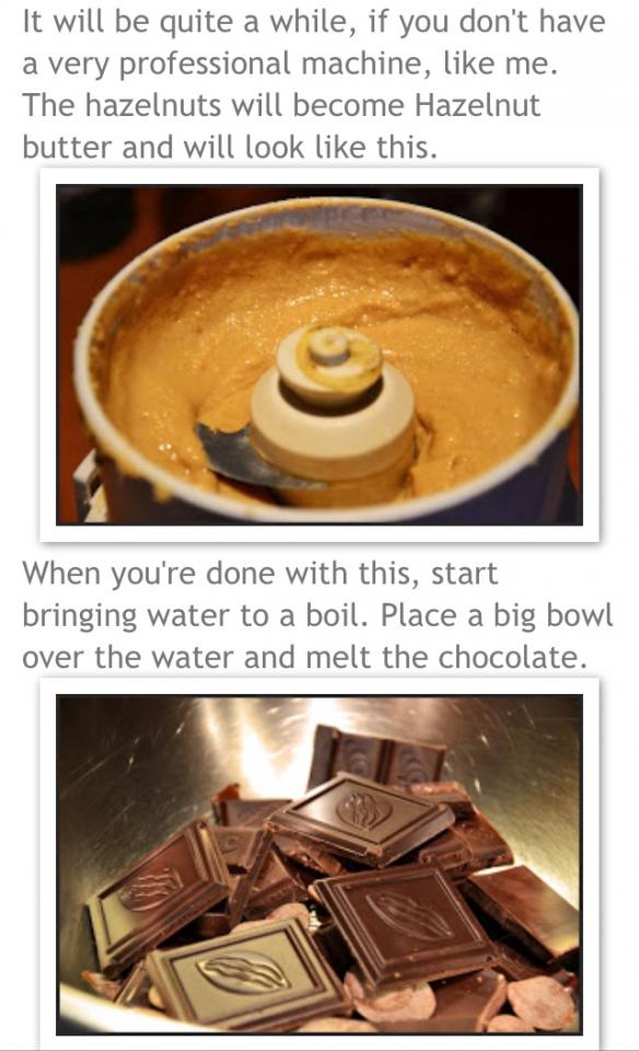 Homemade Nutella!