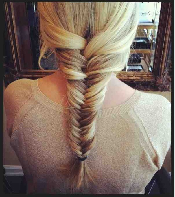 Simple Fishtail Braid Tutorial 