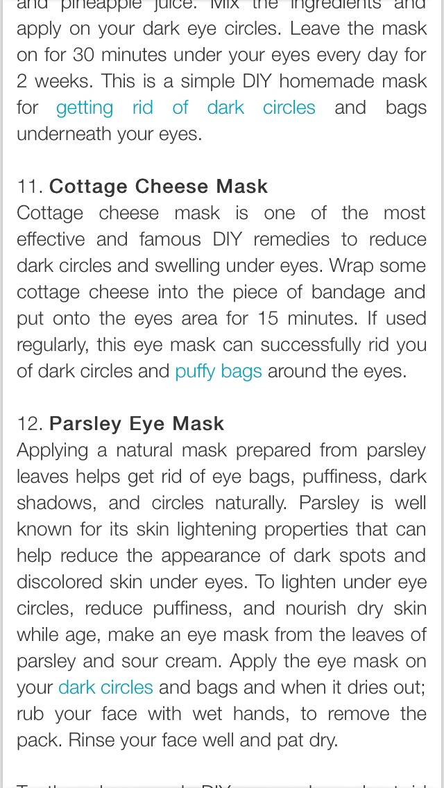How To Get Rid Of Bags And Wrinkles Under Eyes 