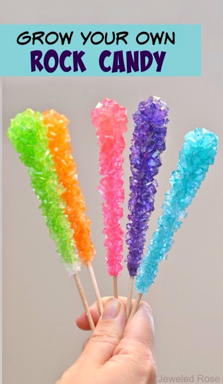 💙Rock Candy Experiment! Fun And Yummy!💙
