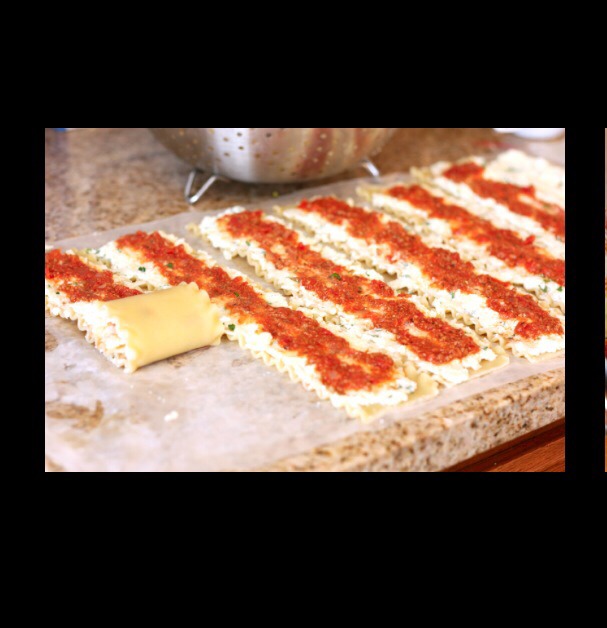 Easy Serve Lasagna Roll Ups