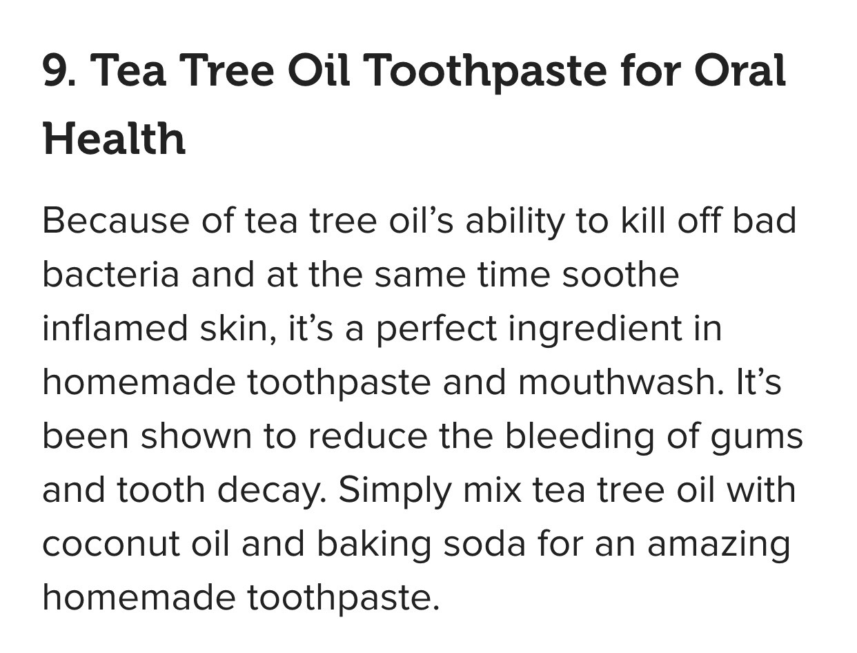 10 Surprising Uses For Tea Tree Oil