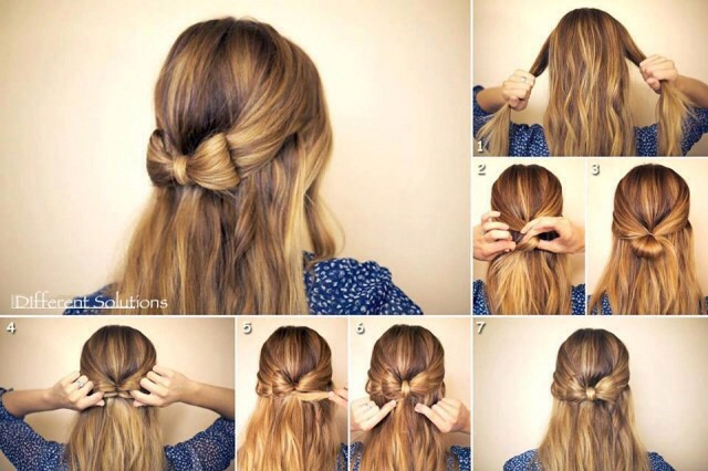 Simple Hairstyles For School