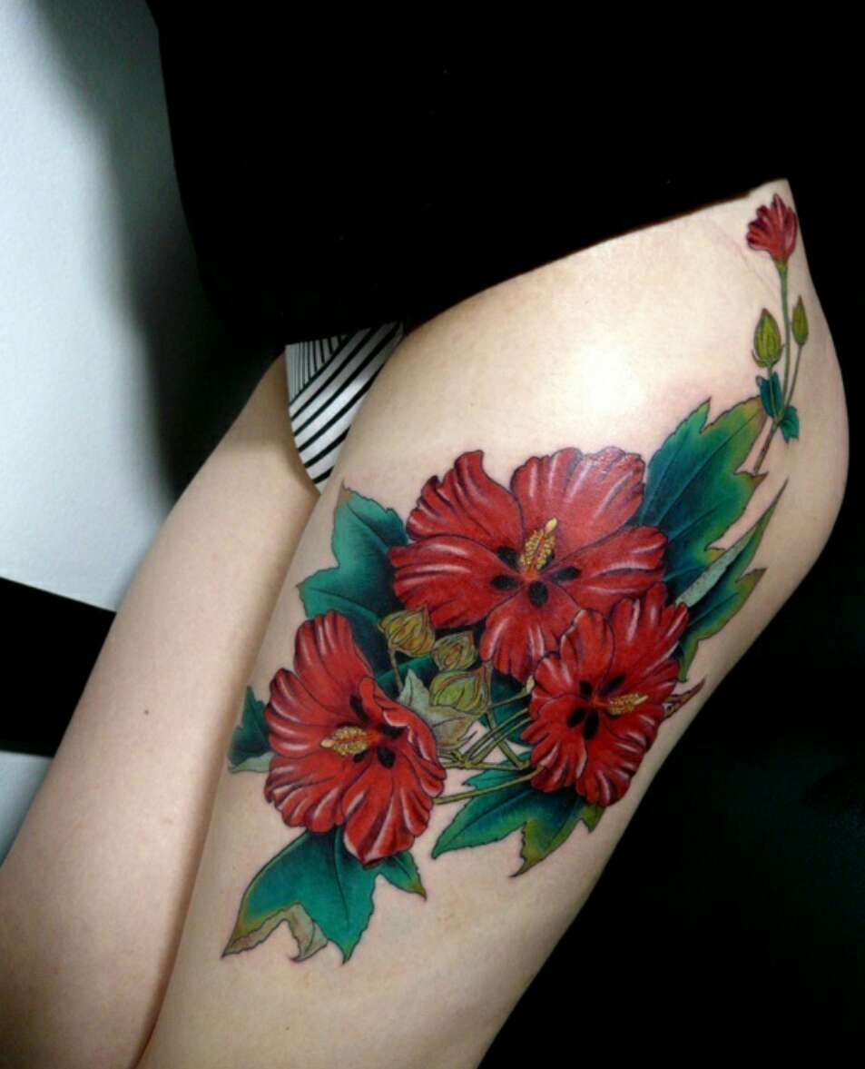 Beautiful Thigh Tattoos!!!!