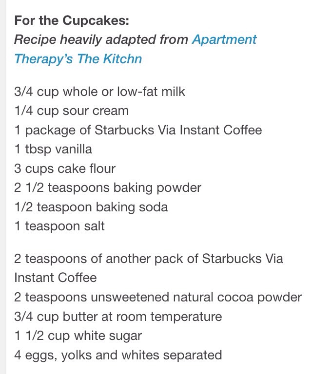 " Starbucks Frappucinos Cupcake Style"👍👍