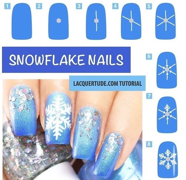 Christmas Nail Art DIY ❤️❤️❤️