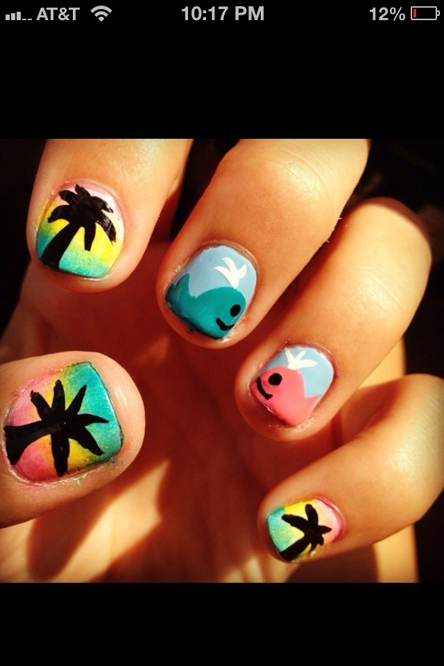 These Nails Are The Cutest! I'd Wear These Anytime Of Anyday! (Excluding Winter & Fall cx )