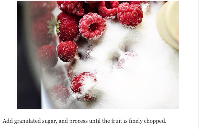 5 Minute Raspberry Ice Cream!