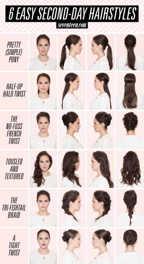 🎀6 Perfect Hairstyles for When You Just Can't Wash Your Hair🎀