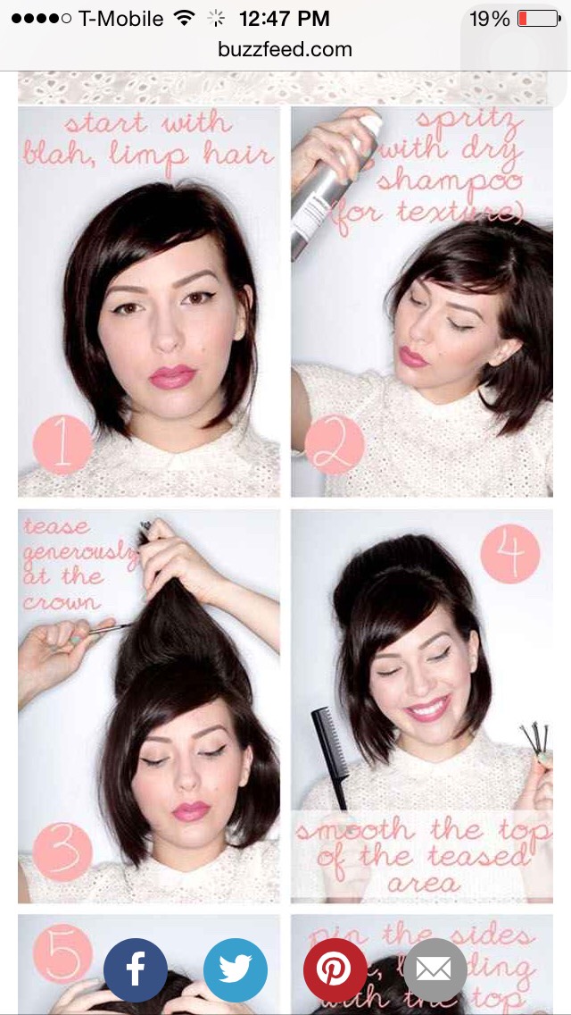 Cute & Quick Hairstyle 😋