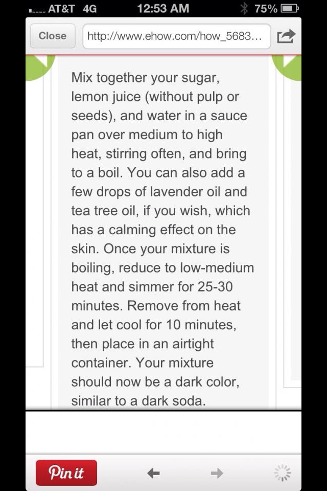 How To Remove Body Hair With Sugar