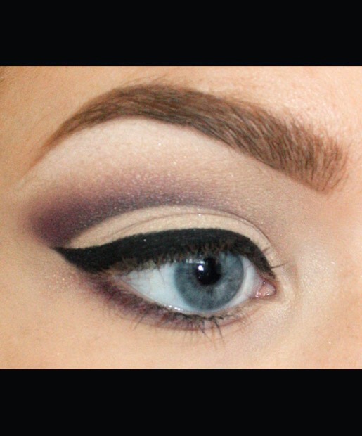 Run the same eyeshadow you used on your eyelids (or an eyeliner in a corresponding color) along your lower lashline for another subtle pop of color.