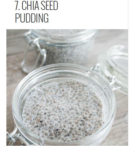 As with most do ahead breakfast foods, chia seed pudding is easily prepared. Combine the seeds with your milk and sweetener of choice, refrigerate and eat at your leisure.