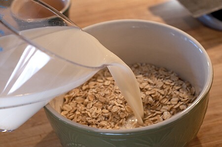 Once it's done add 1/2 cup of milk (it'll help cool it down faster and it gives it a little more of a creamier taste) then stir all ingredients together and enjoy!!