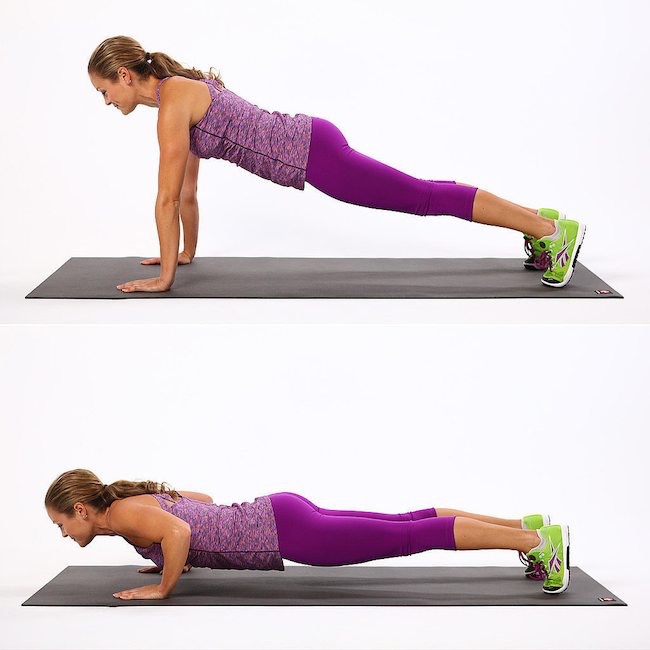 2 sets of 10 Rep or
3 sets of 8 Rep 