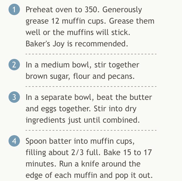 Pecan Pie Muffins 