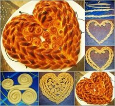 Now this would really be the awe of the table if you are willing to spend a little more time on making this beautiful bread. 