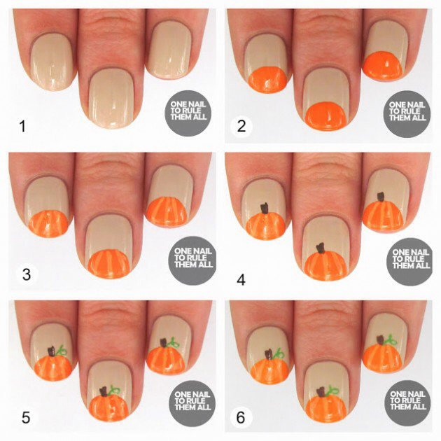 🍂Super Easy Step-By-Step Fall Nail Tutorials! #FallNails 🍂