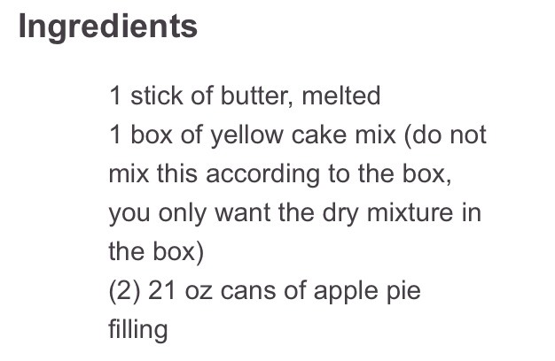 Three Ingredient Apple Cobbler Slow Cooker Recipe
