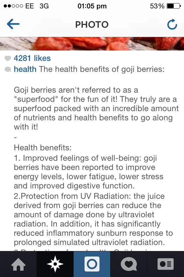 Food Health Benefits Of....