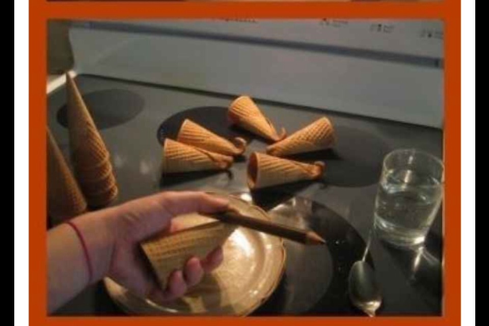 Make Your Own Cornucopia Using Ice Cream Cones 🍦 