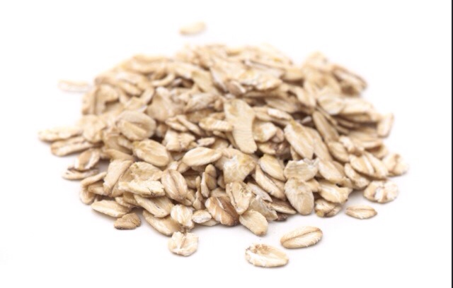 1/2 a cup of oatmeal
Mix oatmeal and yogurt together