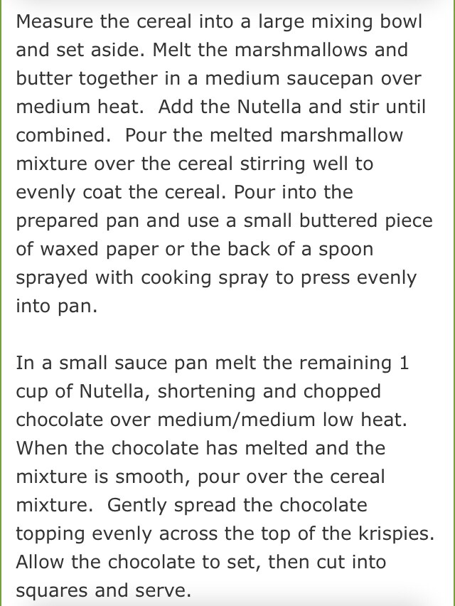 Everything Nutella - Nutella Treats