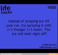 Winter Life Hacks