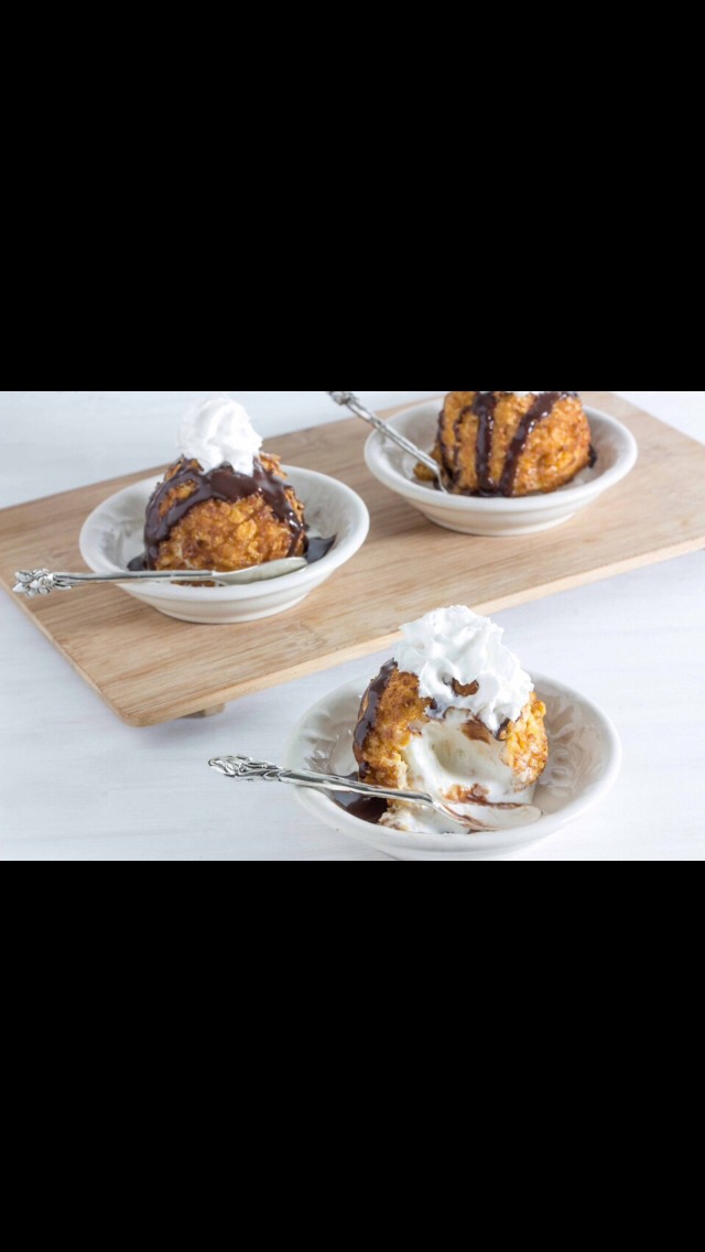 Fried Ice Cream! :)