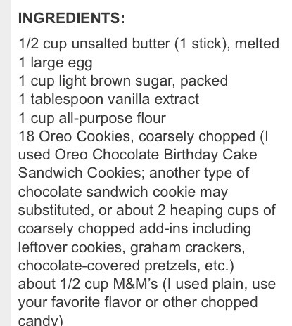 Loaded M&m Oreo Cookie Bars 