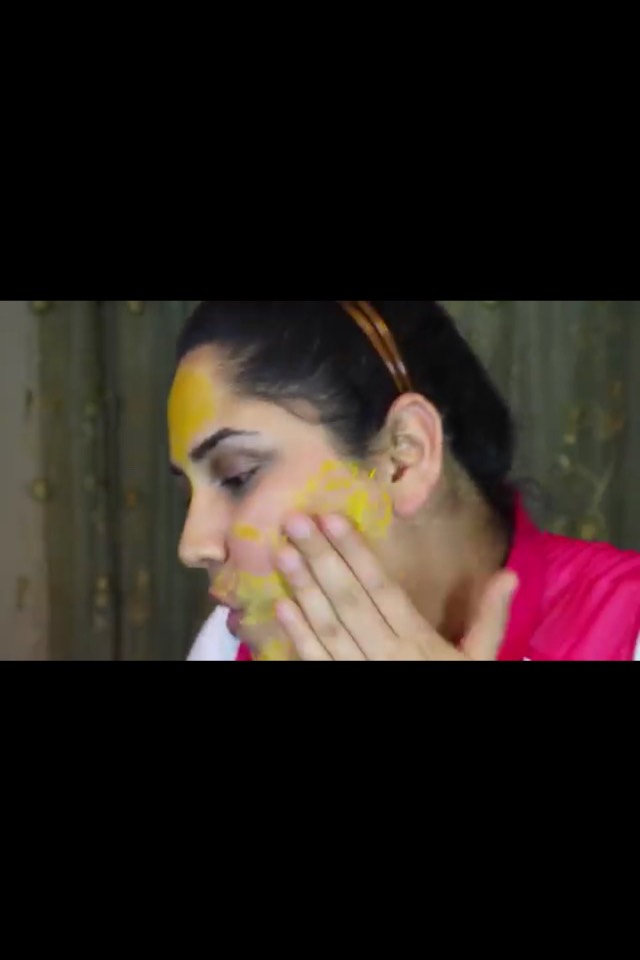 Rub your face 