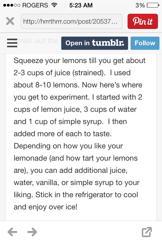 Refreshing Strawberry Vanilla Lemonade!