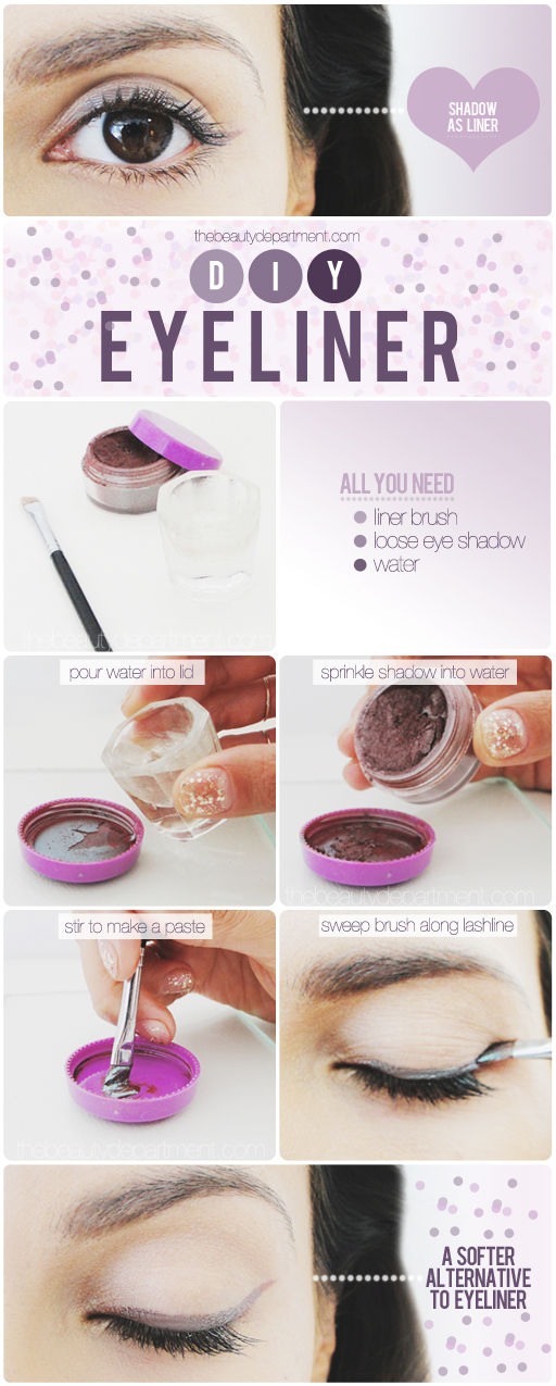⚠️How To Make Your Own Emergency Eyeliner! (Liquid And Pencil)⚠️
