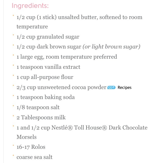 Salted Caramel Dark Chocolate Cookies
