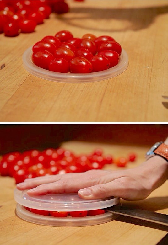 Cherry tomato hack 
