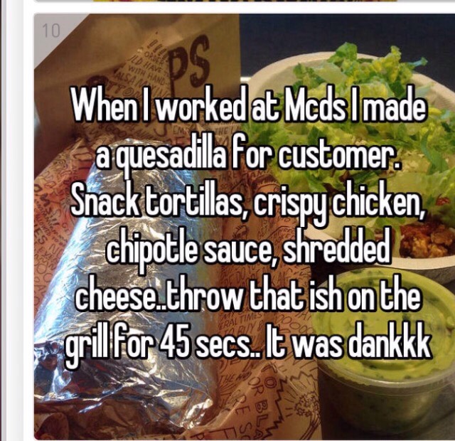 COOL THINGS FAST FOOD EMPLOYEES HAVE DONE! 
