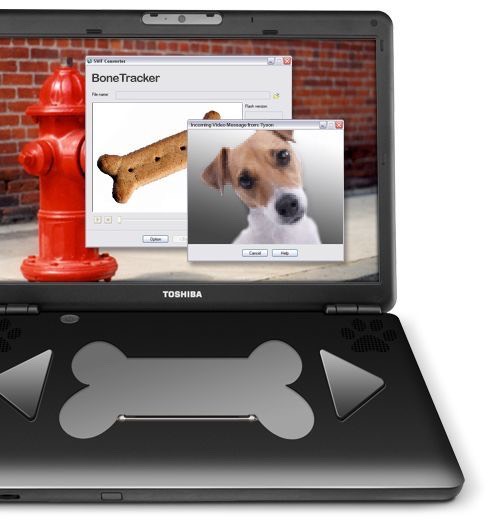 20. PetBook K9 – World’s First Laptop for Dogs by Toshiba
Now this is a legit laptop for pets designed by Toshiba. You can check out the specs and customization by clicking the above. It also comes with a laptop backpack for your dog.
$329.99
