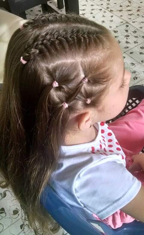 💕28 Braided & Knotted Hairdos For Little Girls💕