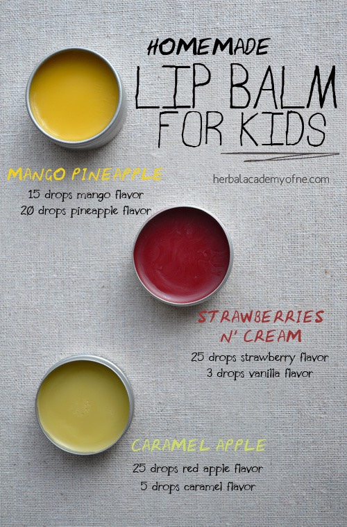Recipe for Homemade Lip Balm