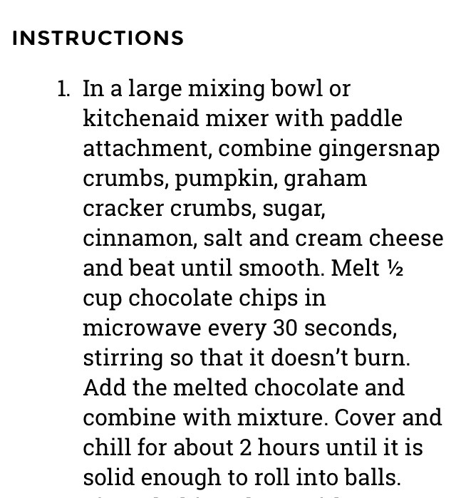 ✨ Pumpkin Cream Cheese Truffles✨😋