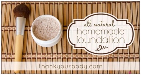 All Natural Homemade Foundation 

http://www.thankyourbody.com/homemade-foundation/