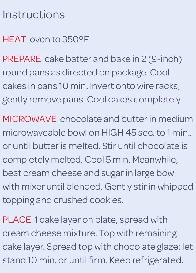 Oreo Chocolate Cake 