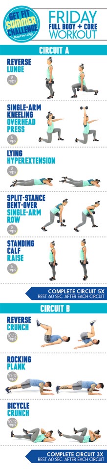 This is the workout you'll do every Friday! 😀