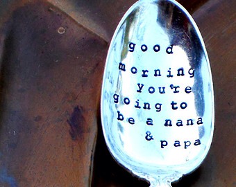 Go visit the your parents and make them breakfast. When you give them these spoons just watch their reaction. 
