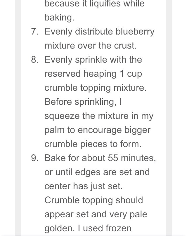 Blueberry Oatmeal Crumble Bars