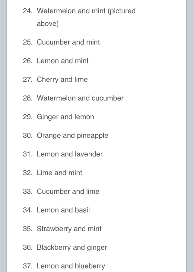 50 Amazing Flavors Water Ideas