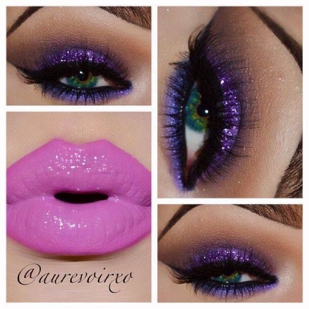 💋Add Glitter To Your Makeup To Stand Out!!❤️