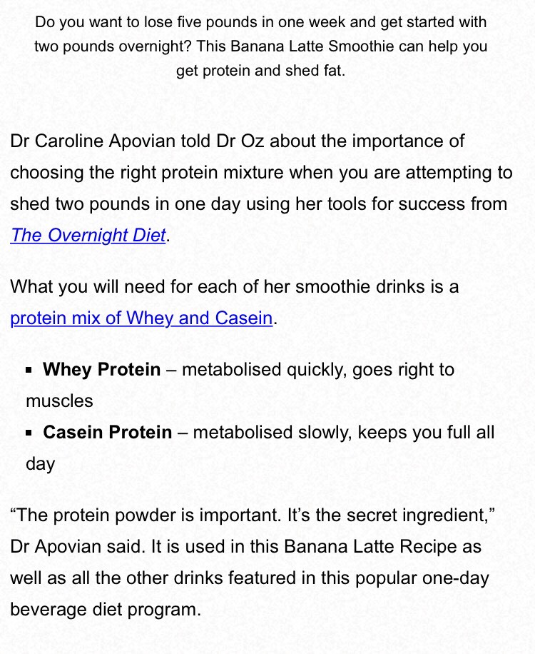 🌟4 Smoothie Recipes To Lose 2lbs Overnight🌟
